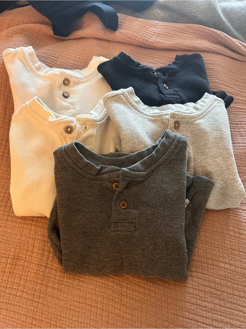 Honest Baby Organic Cotton Thermal Shirts